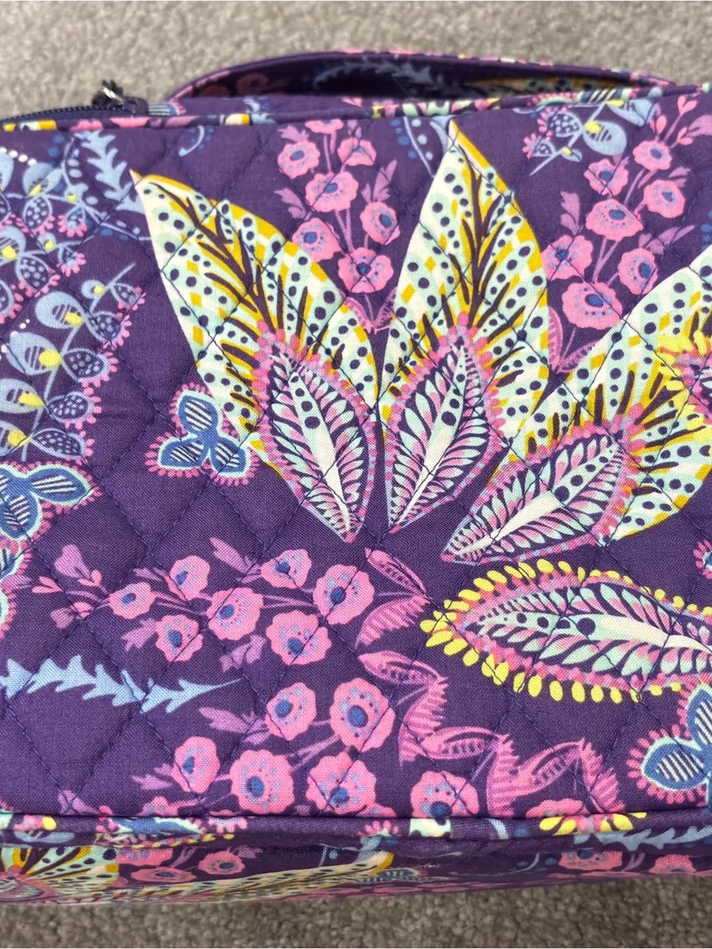 Vera Bradley Travel Cosmetic Bag